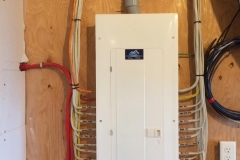 A new 200 amp panel installed near Enfield.